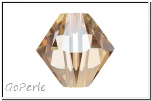 Swarovski� Bicone 5328, 5mm, 001GSHA - crystal, golden shadow, 5 Stk.